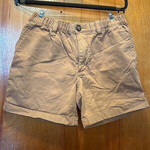 Chubbies Men’s 5.5 shorts XS tan beige